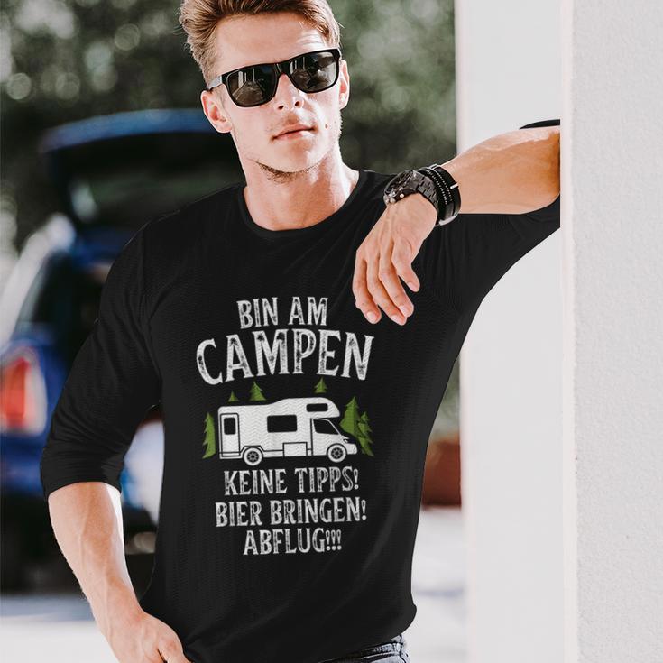 Camping Caravanan Motorhomeintage In Caravan Langarmshirts Geschenke für Ihn