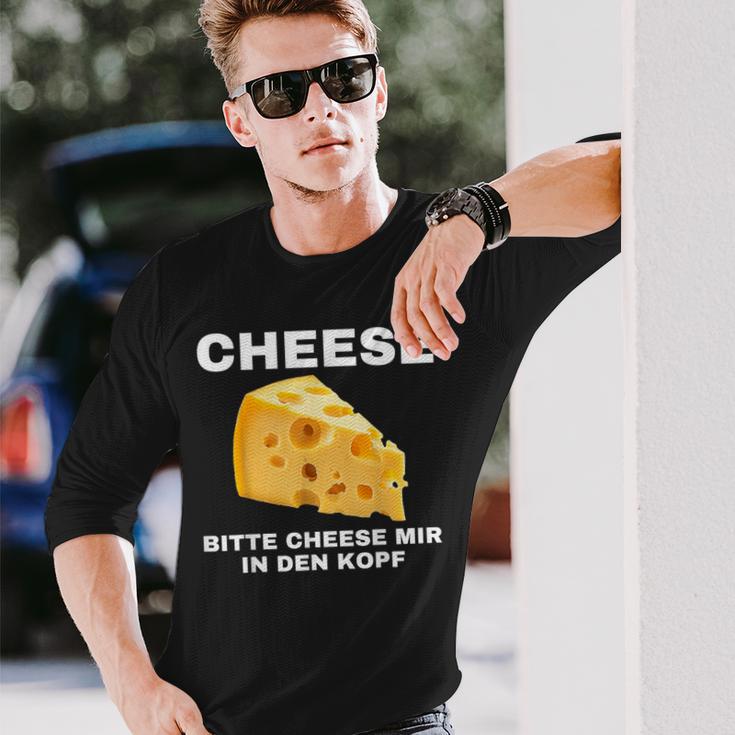 Cheese Mir In Den Kopf Langarmshirts Geschenke für Ihn