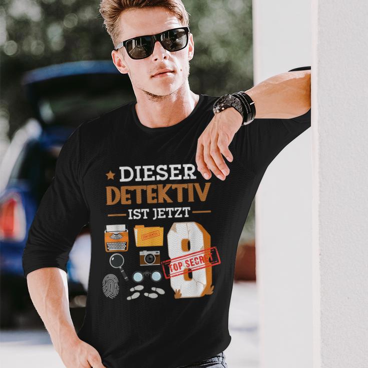 Children's Dieser Detektiv Ist Jetzt 8 Langarmshirts Geschenke für Ihn