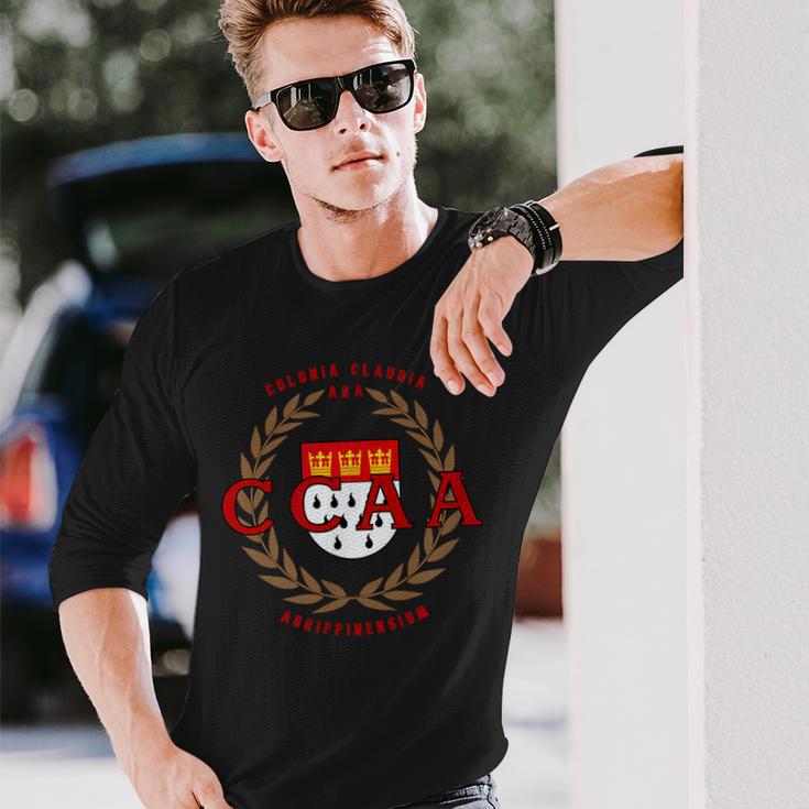 Cologne Ccaa Crest Langarmshirts Geschenke für Ihn