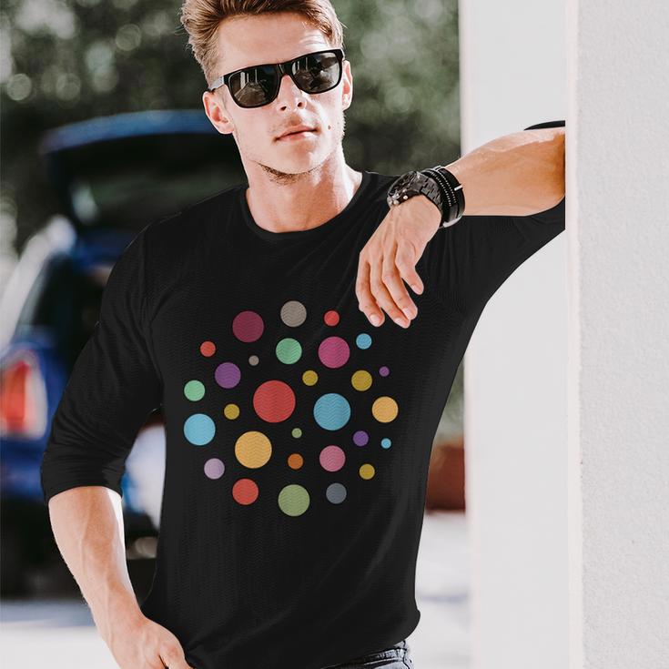 Colourful Dots For Frohnaten Langarmshirts Geschenke für Ihn