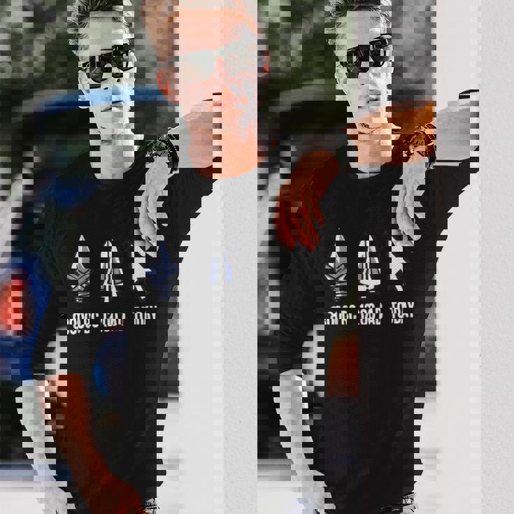 Computer Software Arma Lancia Grafica It Divertimento Geek Maglietta a maniche lunghe Regalos para él