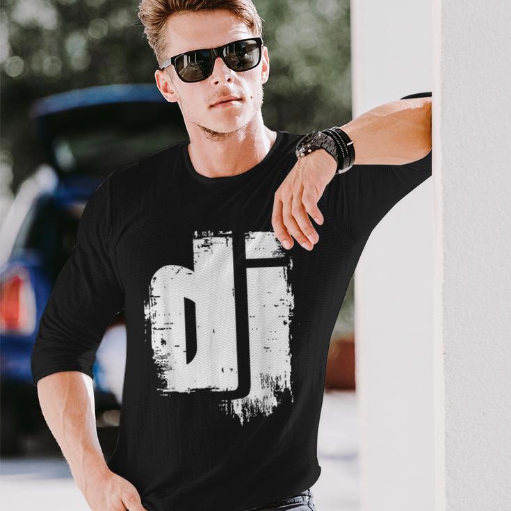 Cool Dj Grunge Music Du Bist Der Discjockey Langarmshirts Geschenke für Ihn