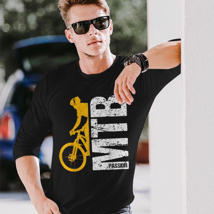 Cooles Mountainbike Retro Mtb Fans Geschenk Jungs Männer Langarmshirts Geschenke für Ihn