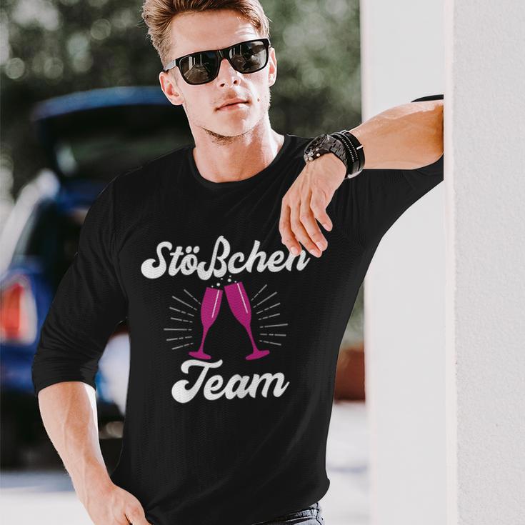 Damen Jga Stösschen Team Crew Langarmshirts Geschenke für Ihn