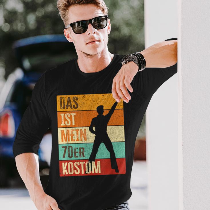 Das Ist Mein 70S Costume 70S Outfit Man Langarmshirts Geschenke für Ihn