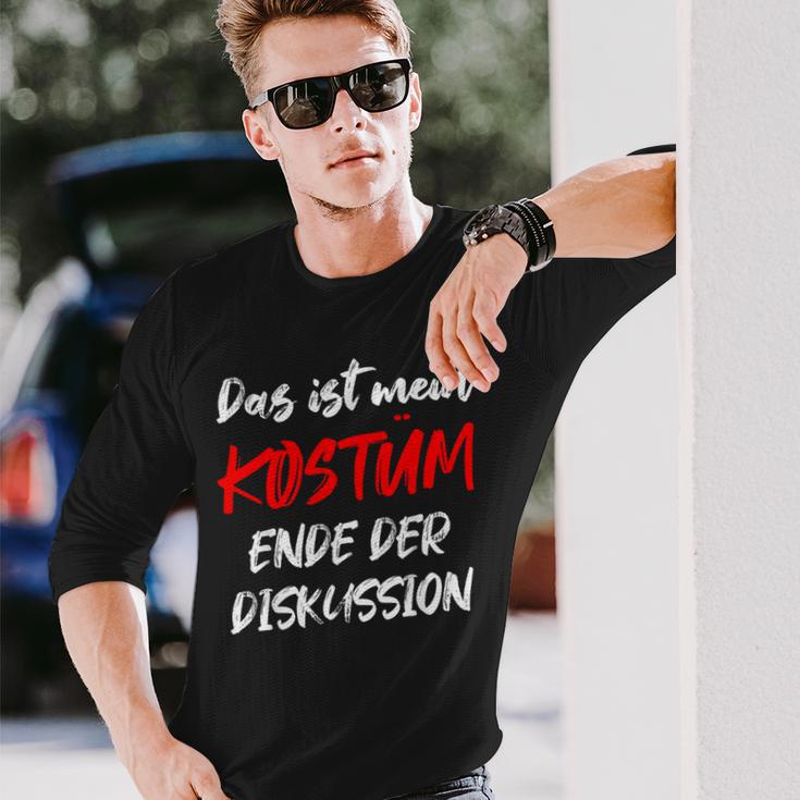 Das Ist Mein Kostüm Ende Der Diskussion Carnival Outfit Langarmshirts Geschenke für Ihn