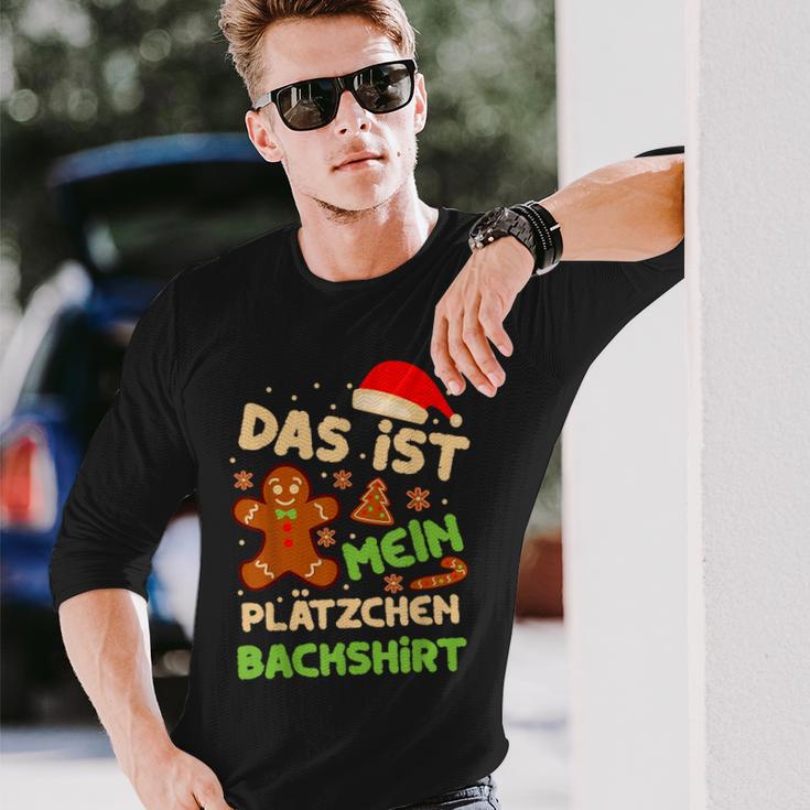 Das Ist Mein Plätzchen Back Outfit Christmas Langarmshirts Geschenke für Ihn