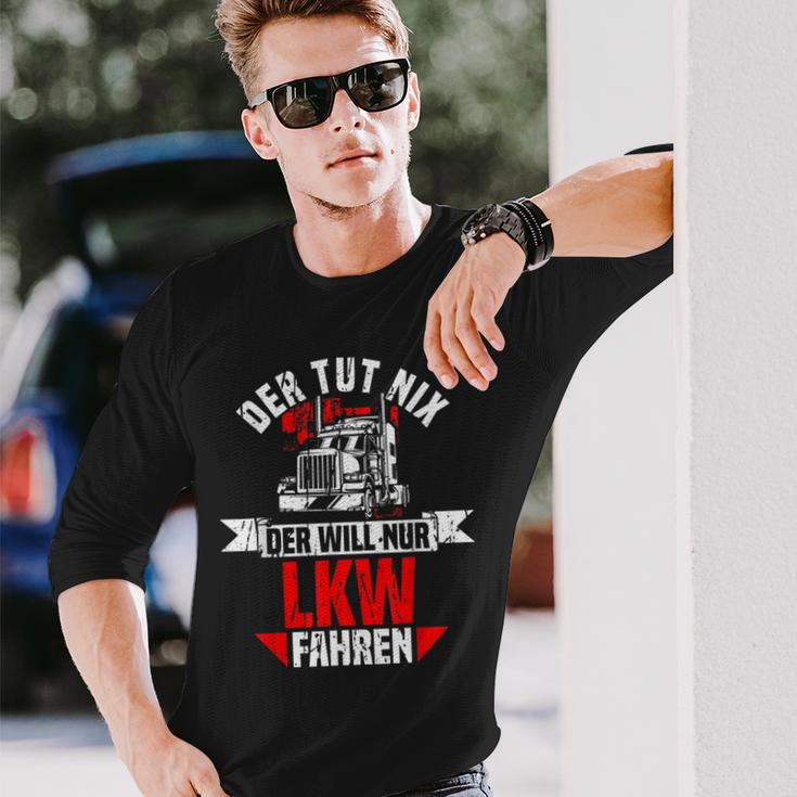 Der Tut Nix Der Willnur Lkw Fahrer Langarmshirts Geschenke für Ihn