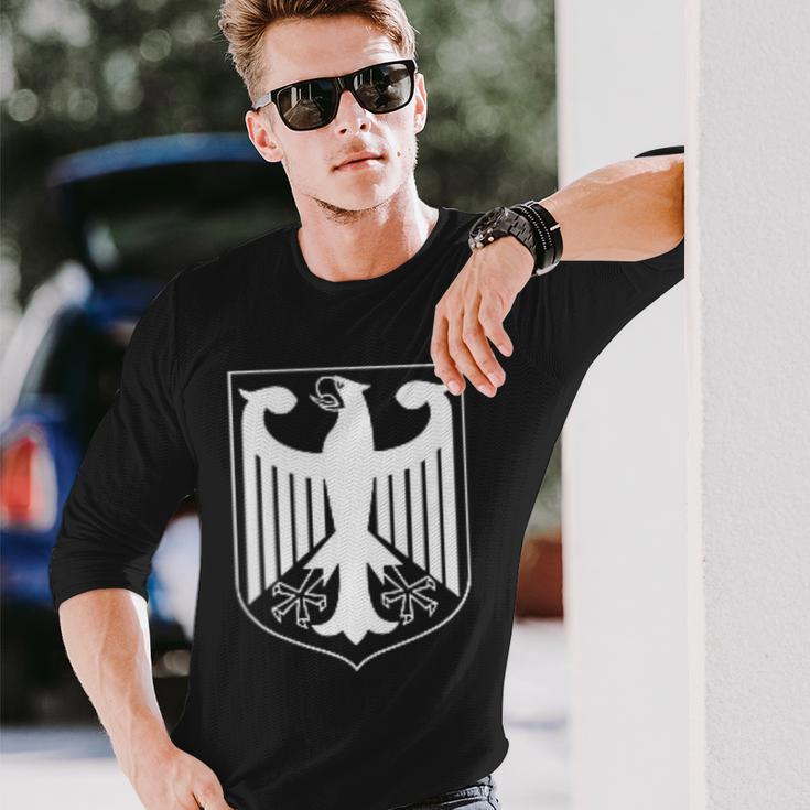 Deutschland Altdeutsch Wappen Adler Langarmshirts Geschenke für Ihn