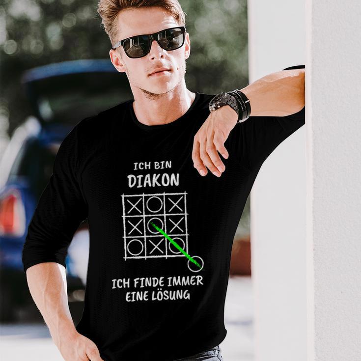 Diakon Langarmshirts Geschenke für Ihn