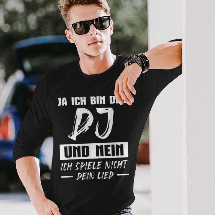 Discjockey Ich Spiel Nicht Dein Song Dj Langarmshirts Geschenke für Ihn