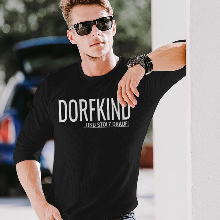 Dorfkind Und Stolz Drauf S Langarmshirts Geschenke für Ihn