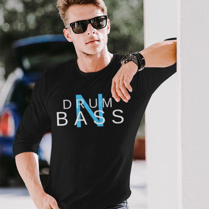 Drum And Bass Liquid Dnb Langarmshirts Geschenke für Ihn