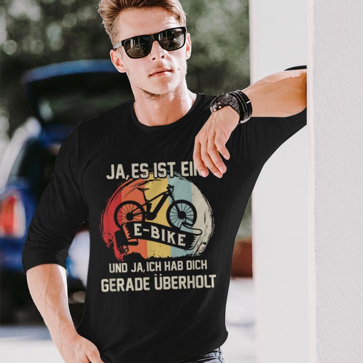 E-Bike Ja Ich Hab Dich Überhaut E Bike Langarmshirts Geschenke für Ihn