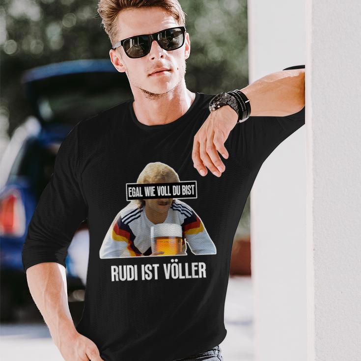 Egal Wieoll Du Bist Rudi Istöller Langarmshirts Geschenke für Ihn