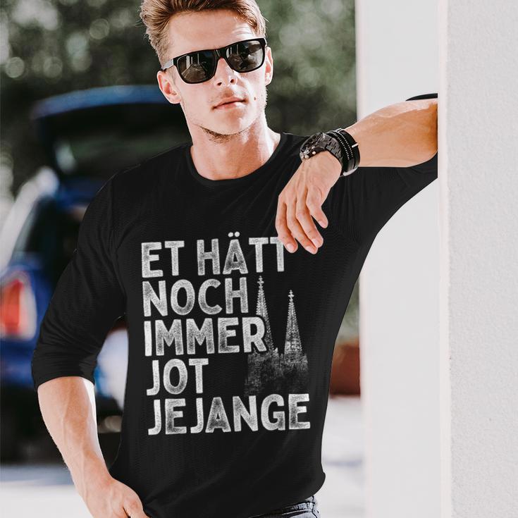 Et Hätt Noch Immer Jot Jejange Grundgesetz Carnival In Cologne Langarmshirts Geschenke für Ihn