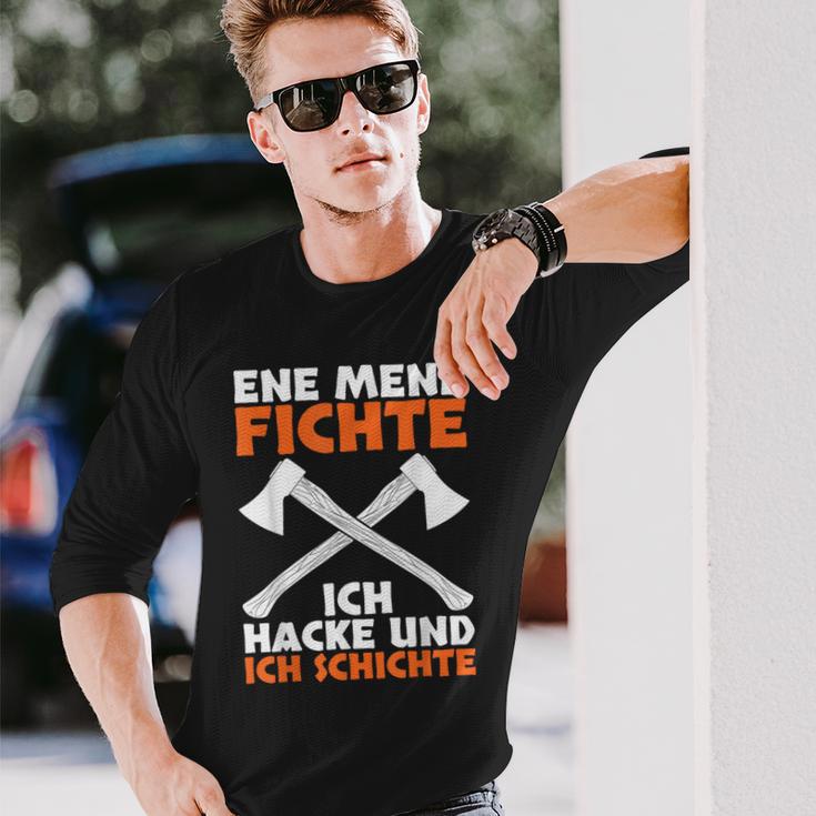 Forstwirt Holz Machen Lumberjack Sayings Langarmshirts Geschenke für Ihn