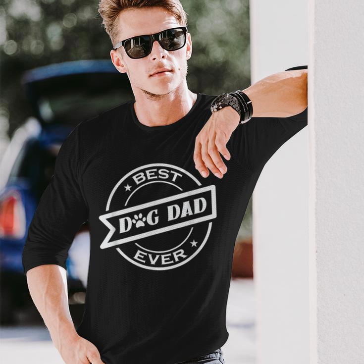 Bester Hund Papa Ever Langarmshirts Geschenke für Ihn