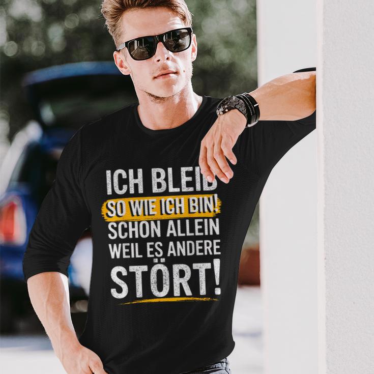 Christmas Ich Bleib So Wie Ich Bin Bin Ich Bleib Langarmshirts Geschenke für Ihn