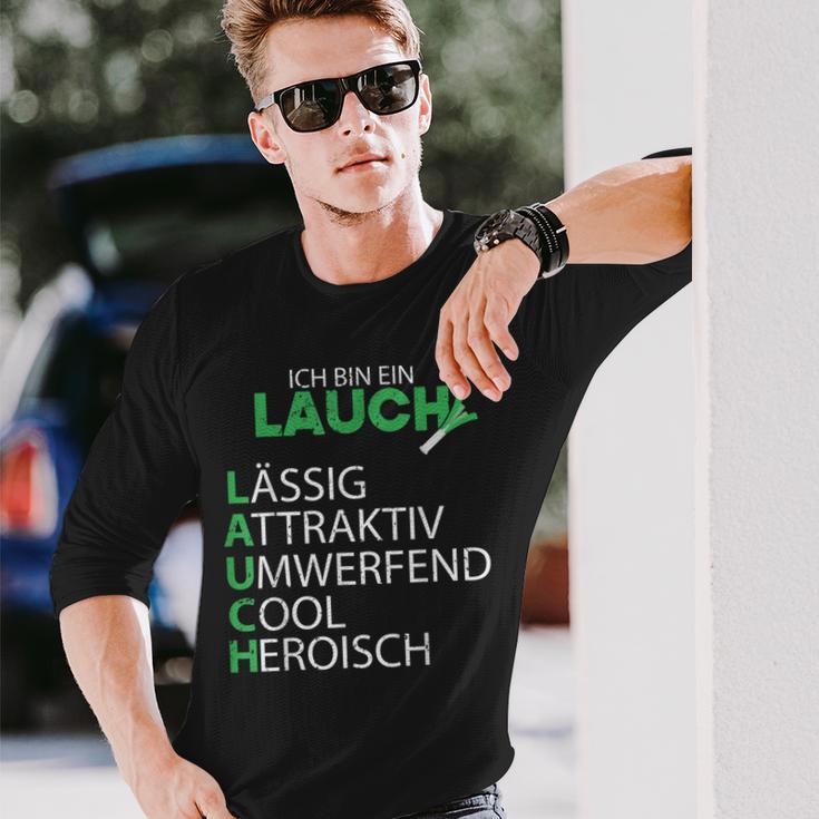 Lauch Ich Bin Ein Lauch Sport Fitness Langarmshirts Geschenke für Ihn