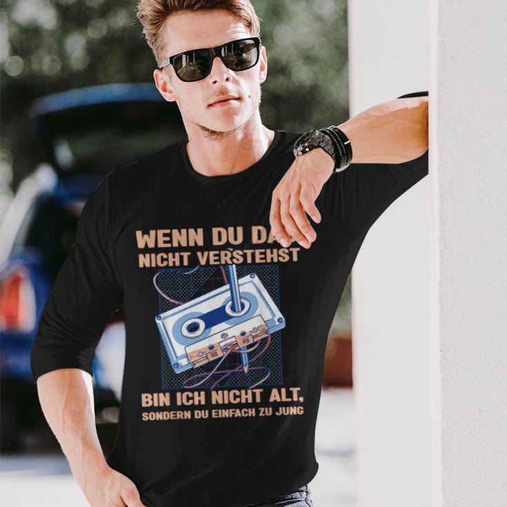 Saying Band Salad 80S 90S Retro Cassette Langarmshirts Geschenke für Ihn