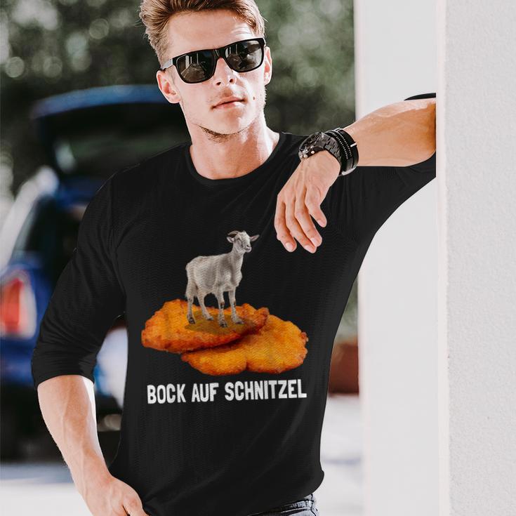 Schnitzel Bock Auf Schnitzel Langarmshirts Geschenke für Ihn