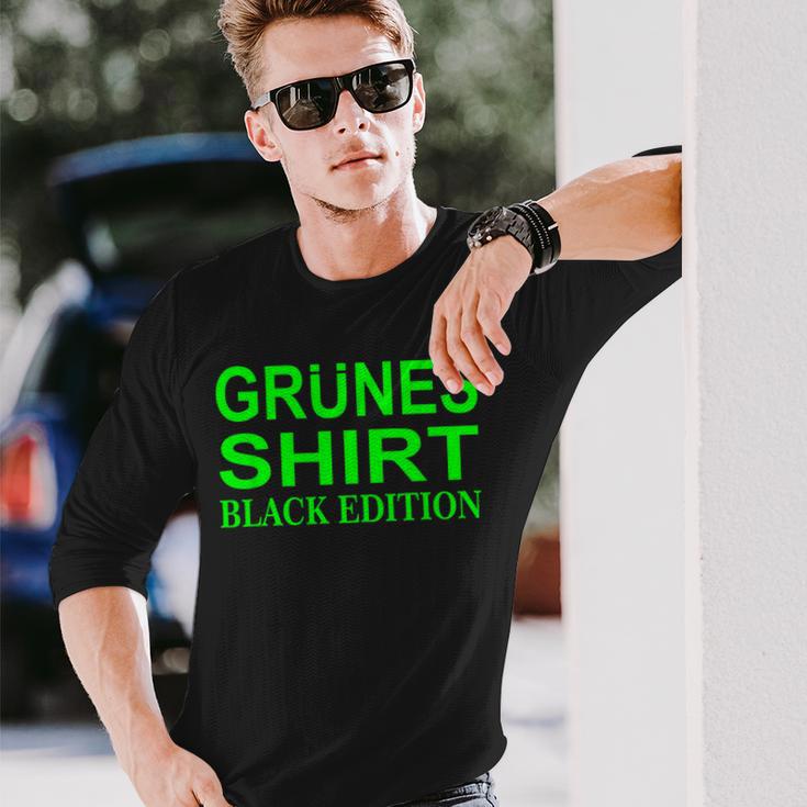 Slogan Green Edition Langarmshirts Geschenke für Ihn