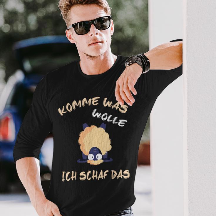 Word Game With Sheep Komme Was Wolle Ich Schaf Das Langarmshirts Geschenke für Ihn