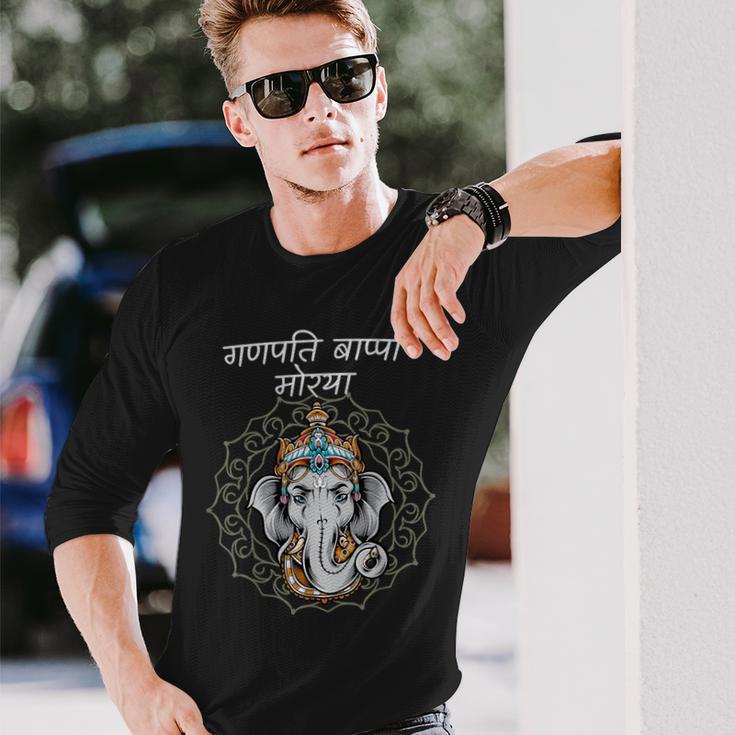 Ganeshotsav Langarmshirts Geschenke für Ihn