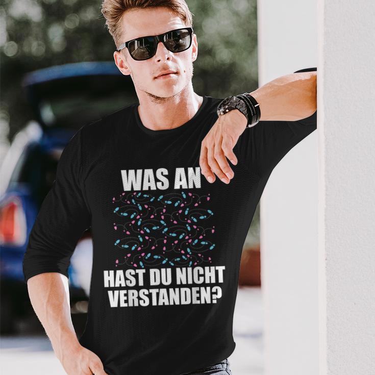 Was Hast Du Nichterstanden Dancing Dancer Dance Steps Langarmshirts Geschenke für Ihn