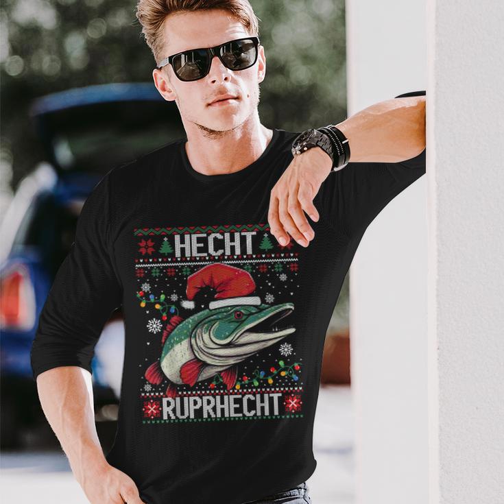 Hecht Ruprhecht Knecht Ugly Christmas Sweater Langarmshirts Geschenke für Ihn