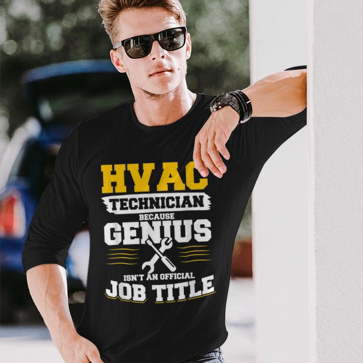 Hlk-Techniker Weil Genie Keine Offizielle Jobbezeichnung Ist Langarmshirts Geschenke für Ihn