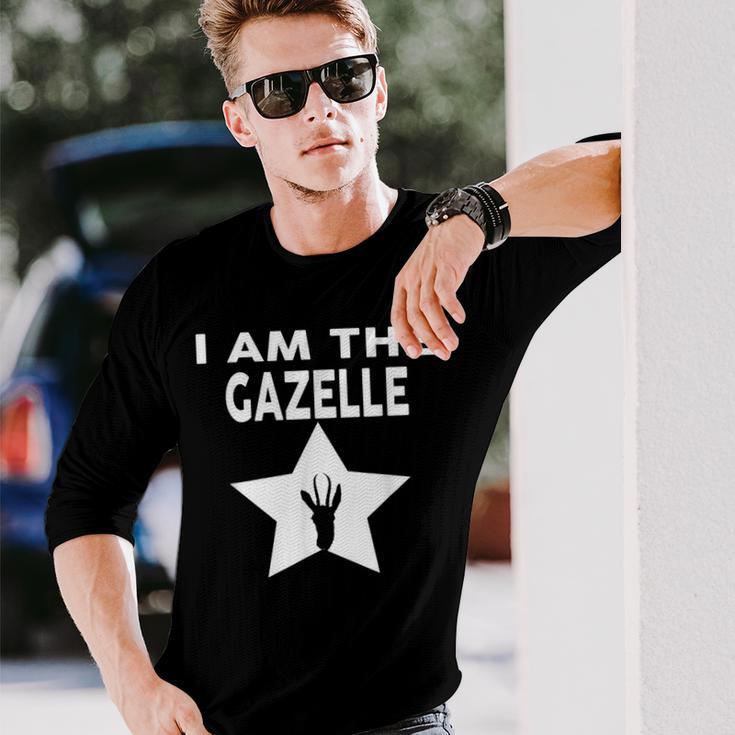 Ich Bin Die Gazelle Langarmshirts Geschenke für Ihn