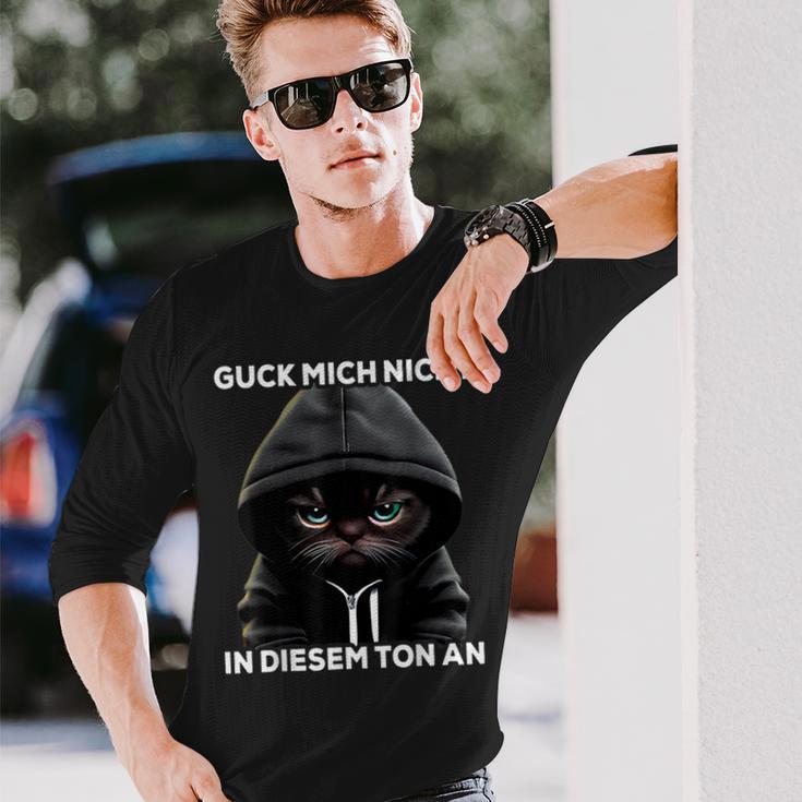 Ich Guck Mich Nicht In Diesem Ton An German Langu Langarmshirts Geschenke für Ihn