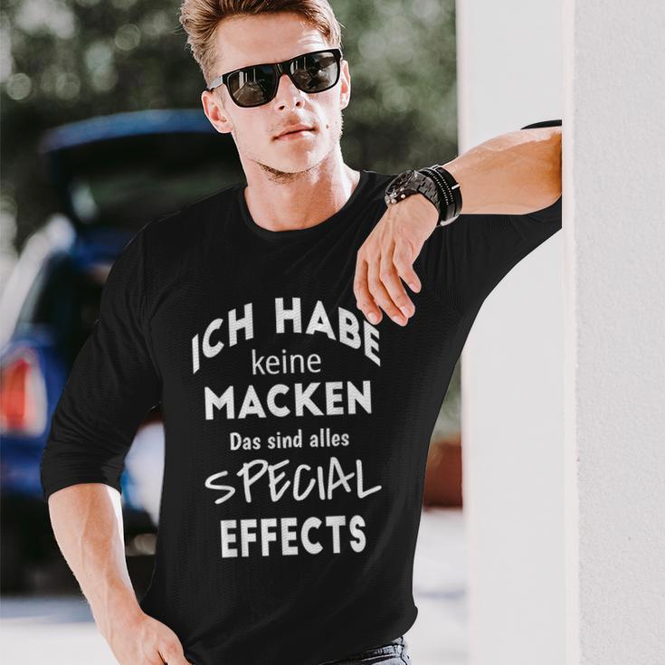 Ich Habe Keine Macken Das Sind Alles Special Effects Perfect Langarmshirts Geschenke für Ihn