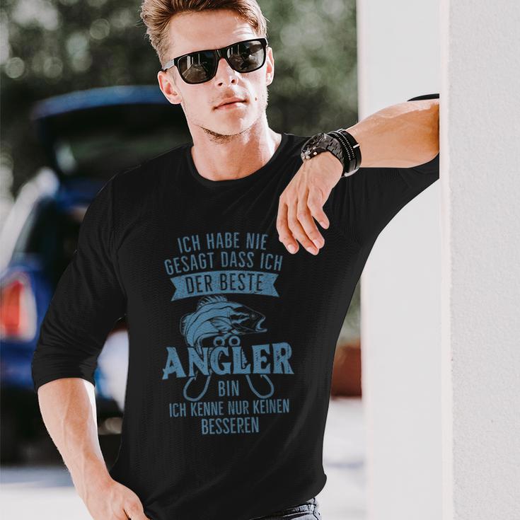 Ich Habe Nie Sagt Dass Ich Der Beste Angler Bin Langarmshirts Geschenke für Ihn