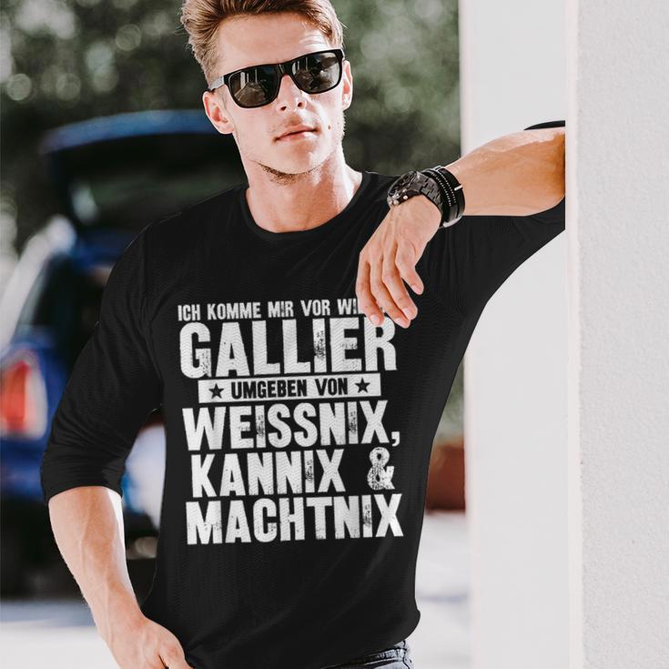 Ich Komme Miror Wie Ein Gallier Umgeben By Weissnix Langarmshirts Geschenke für Ihn