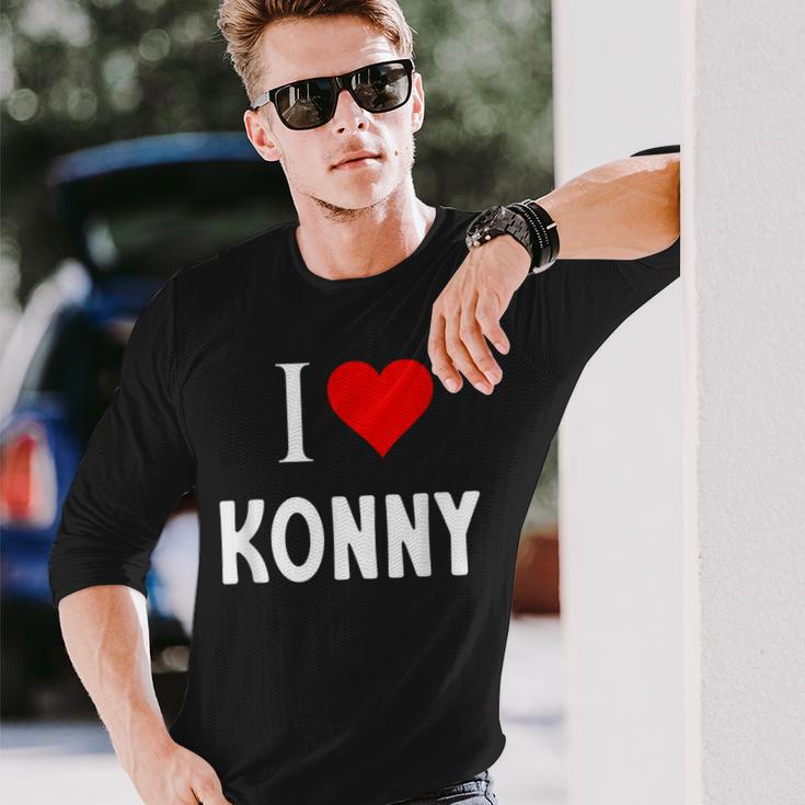 Ich Liebe Konny Langarmshirts Geschenke für Ihn