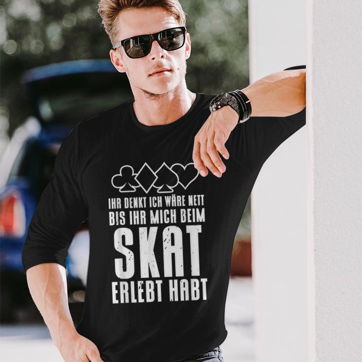 Ihr Denkt Ich Wäre Nett Skatspieler I Langarmshirts Geschenke für Ihn