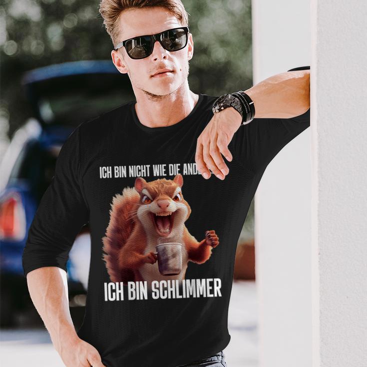 Ironie Ich Bin Nicht Wie Die Anderen Langarmshirts Geschenke für Ihn