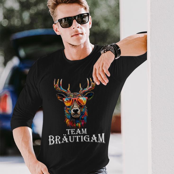 Jga Team Groom Deer Hunter Stag Night Langarmshirts Geschenke für Ihn