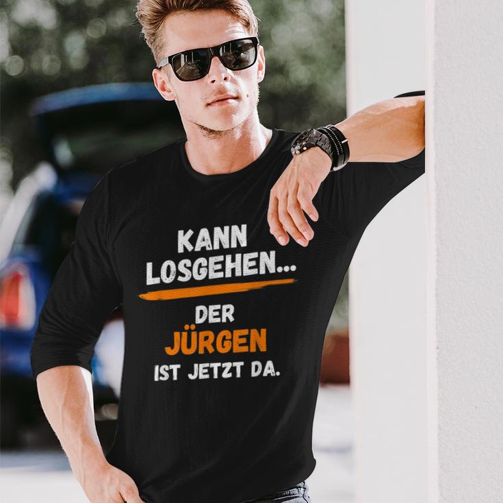 Jürgen Saying First Name Kann Losgehen Langarmshirts Geschenke für Ihn