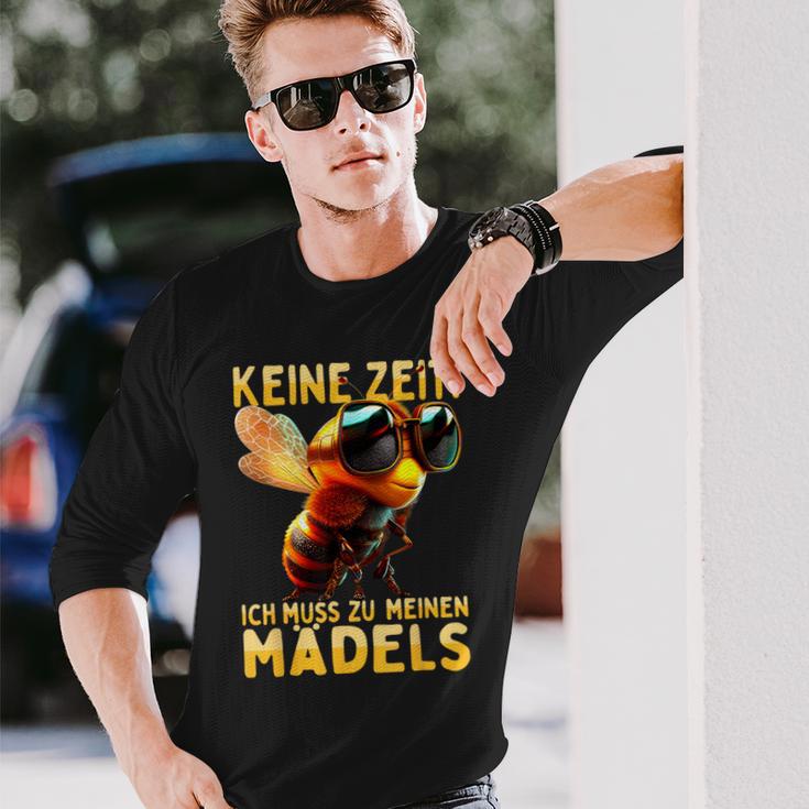 Keine Zeit Ich Muss Zu Meine Mäds Langarmshirts Geschenke für Ihn