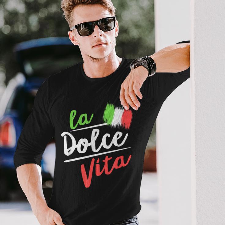 La Dolceita I Italian Lifestyle Langarmshirts Geschenke für Ihn