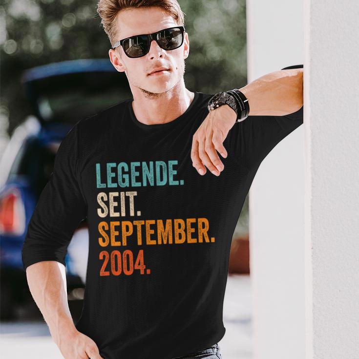 Legende Seit September 2004 20 Jahre Langarmshirts Geschenke für Ihn