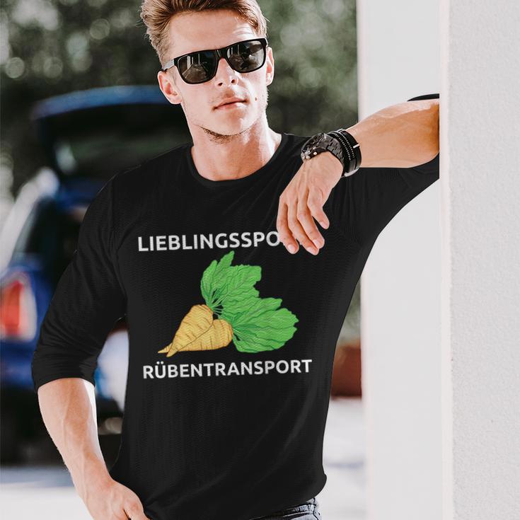 Lieblingssport Rübransport Langarmshirts Geschenke für Ihn