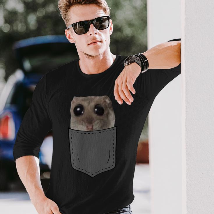 Little Hamster Meme Langarmshirts Geschenke für Ihn