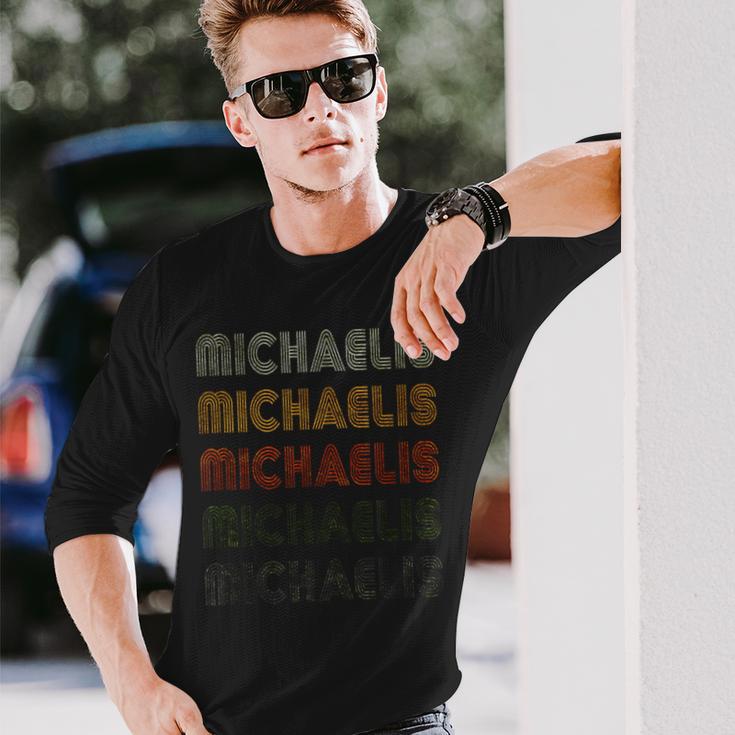 Love Michaelis Grunge Imintage-Stil Schwarz Michaelis Langarmshirts Geschenke für Ihn