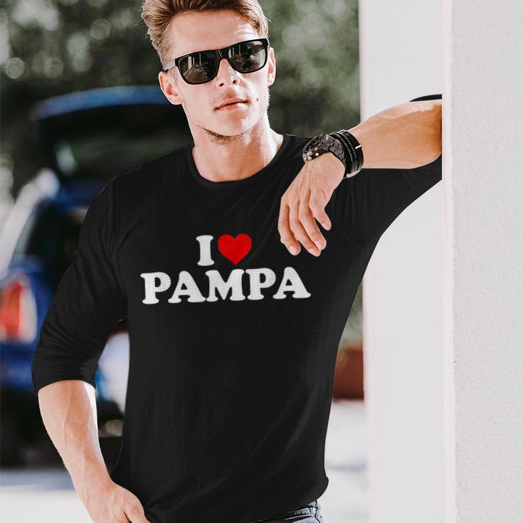 I Love Pampa Langarmshirts Geschenke für Ihn